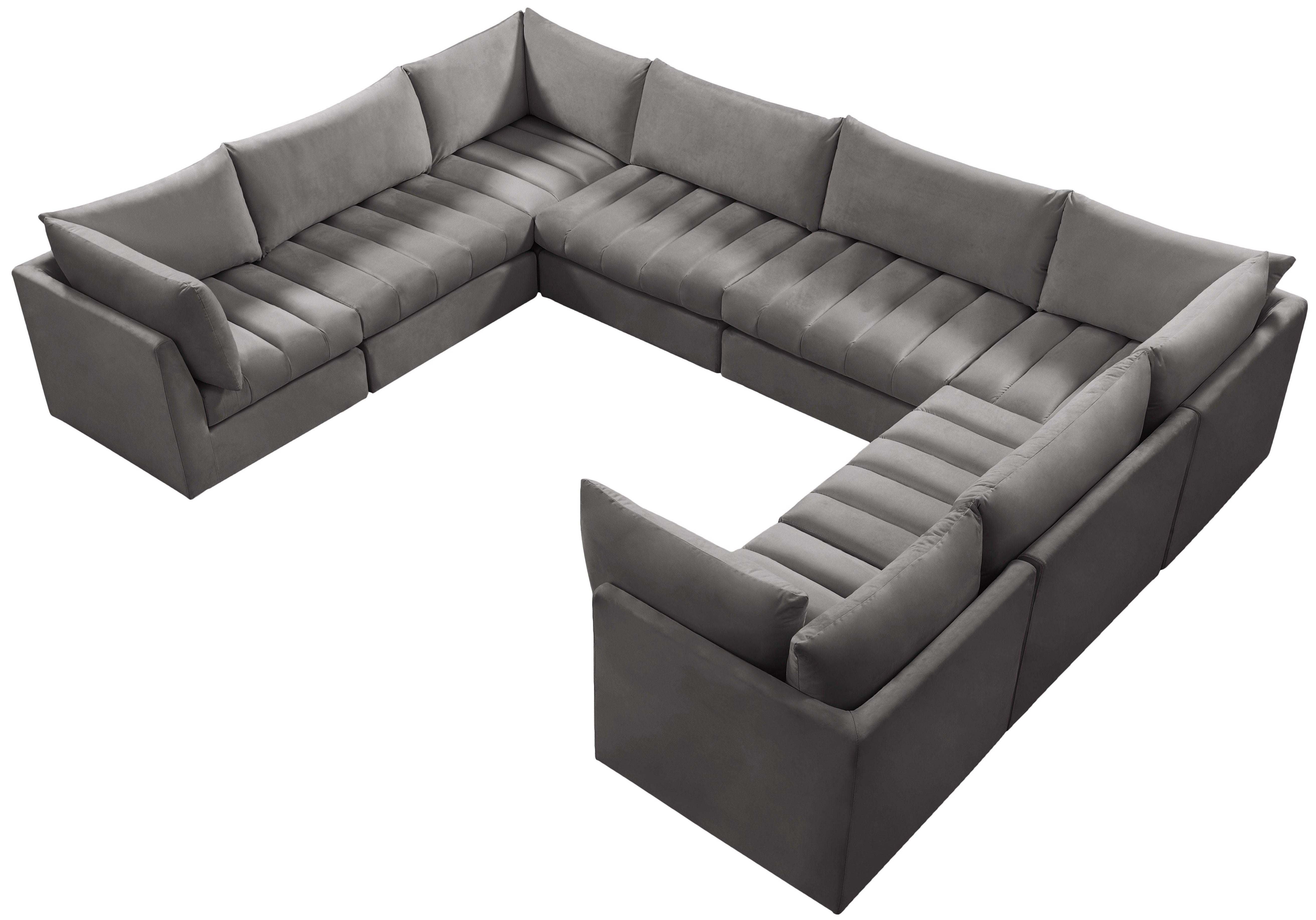 Meridian Furniture - Jacob - Modular Sectional - 5th Avenue Furniture