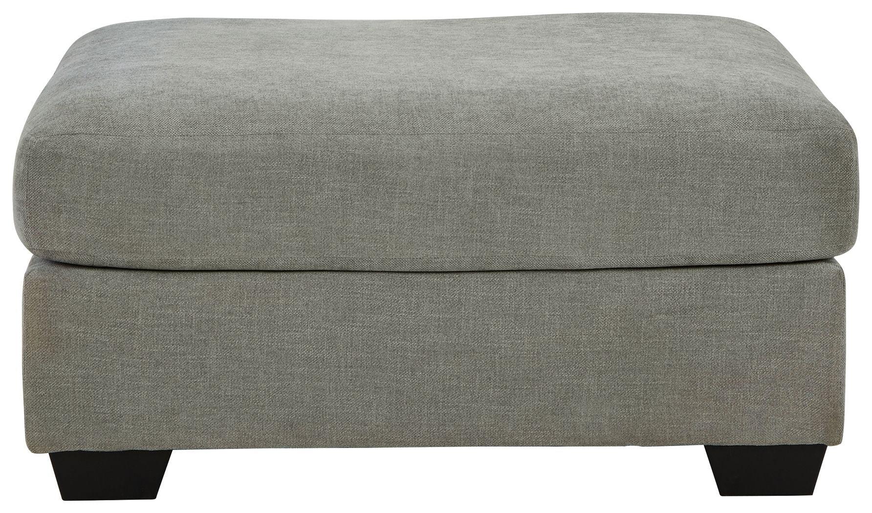 Ashley® - Keener - Ash - Oversized Accent Ottoman - 5th Avenue Furniture