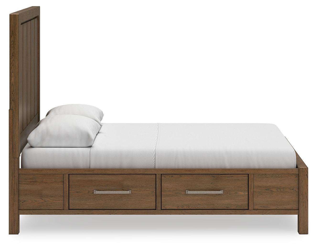 Signature Design by Ashley® - Cabalynn - Panel Bed With Storage - 5th Avenue Furniture