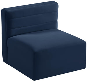 Meridian Furniture - Quincy - Modular Armless Chair - 5th Avenue Furniture