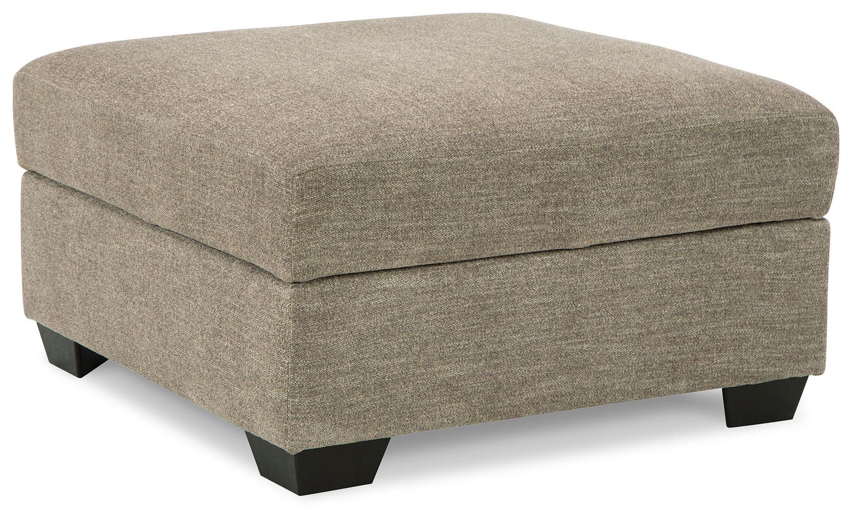 Signature Design by Ashley® - Creswell - Stone - Ottoman With Storage - 5th Avenue Furniture