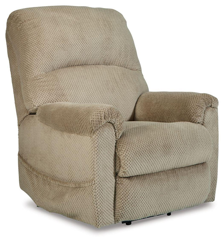 Signature Design by Ashley® - Shadowboxer - Power Lift Recliner - 5th Avenue Furniture