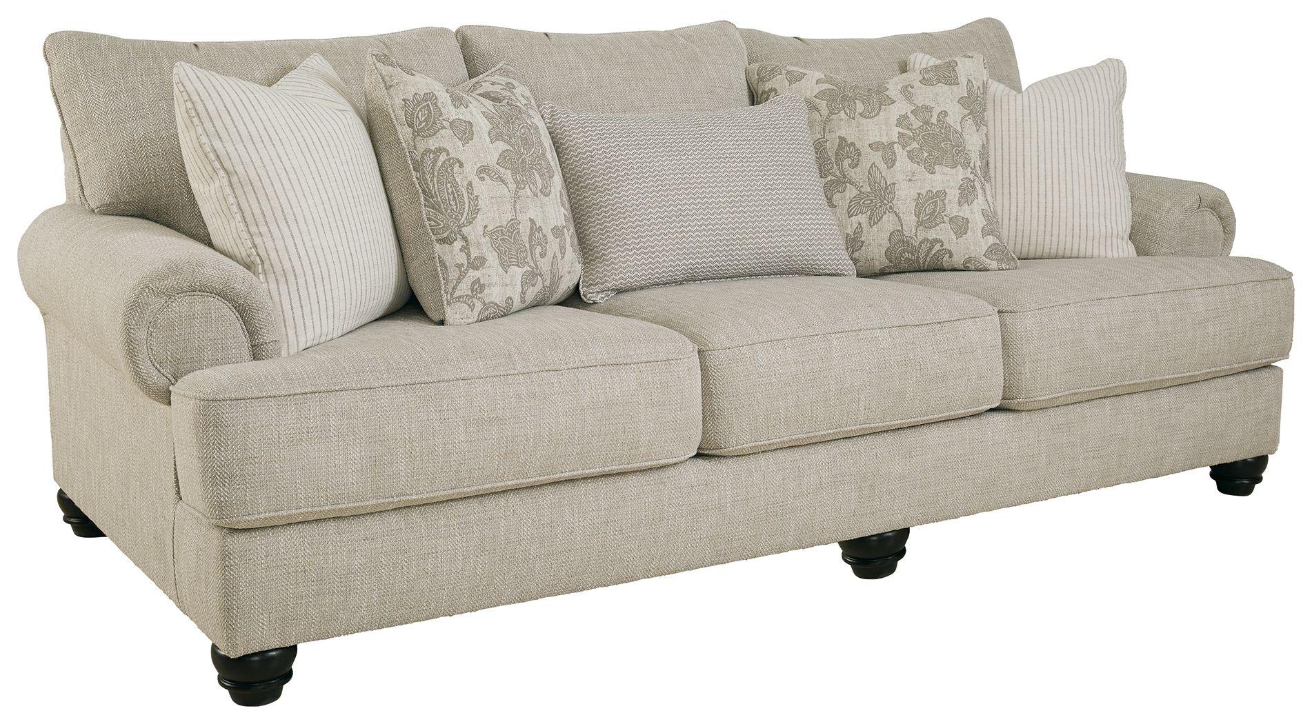 Ashley Furniture - Asanti - Fog - Sofa - 5th Avenue Furniture