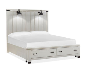 Magnussen Furniture - Harper Springs - Complete Panel Storage Bed - 5th Avenue Furniture