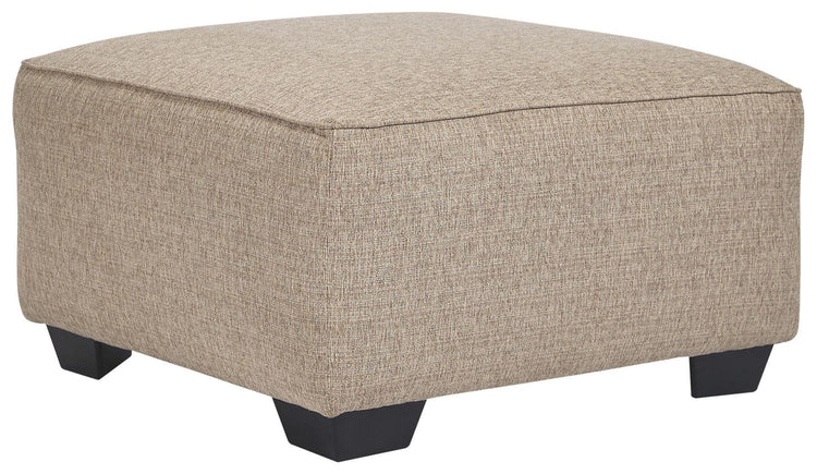 Ashley Furniture - Baceno - Beige - Oversized Accent Ottoman - 5th Avenue Furniture