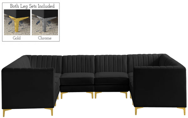 Meridian Furniture - Alina - Modular Sectional - 5th Avenue Furniture