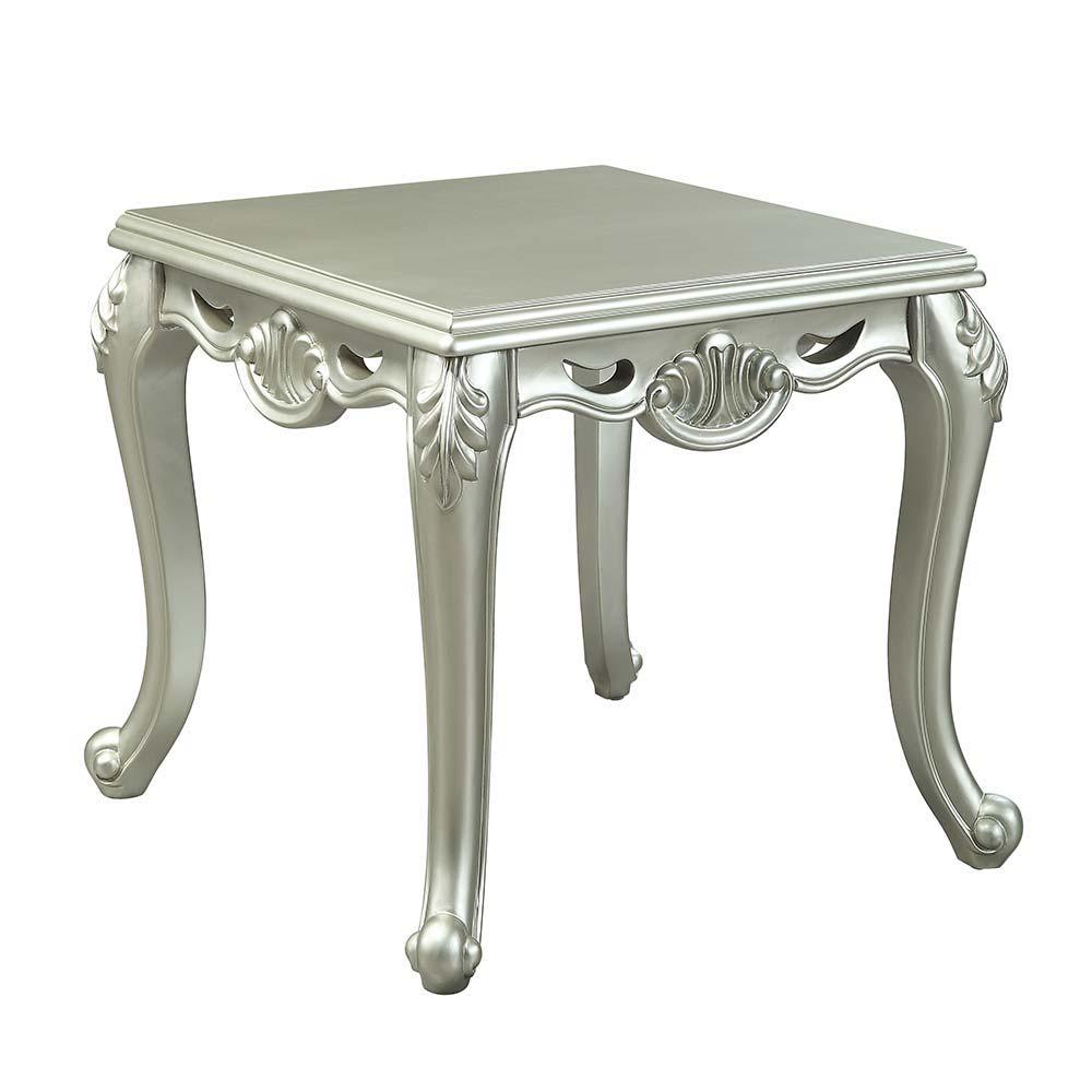 ACME - Qunsia - End Table - Champagne Finish - 5th Avenue Furniture