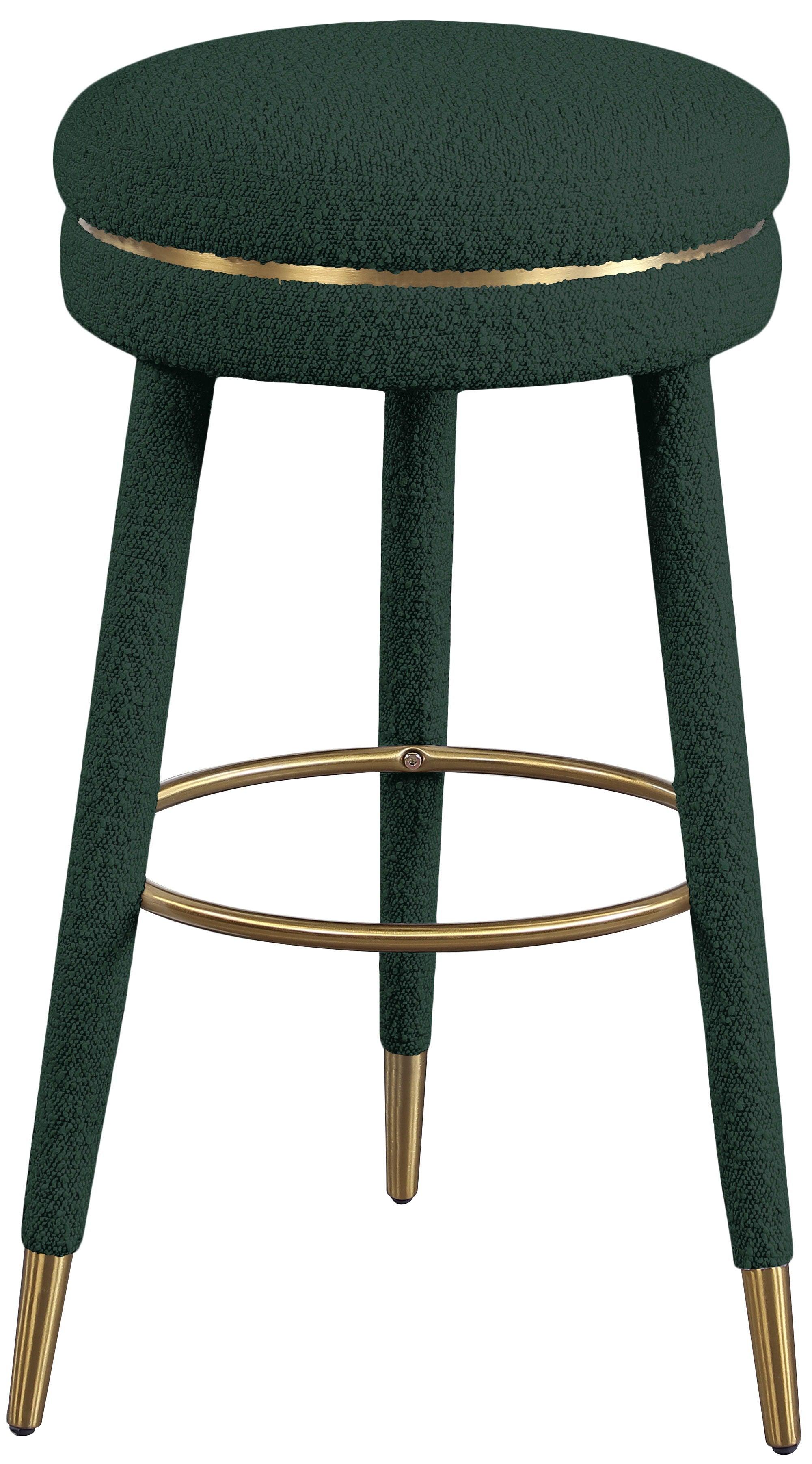 Meridian Furniture - Coral - Bar Stool - Green - 5th Avenue Furniture