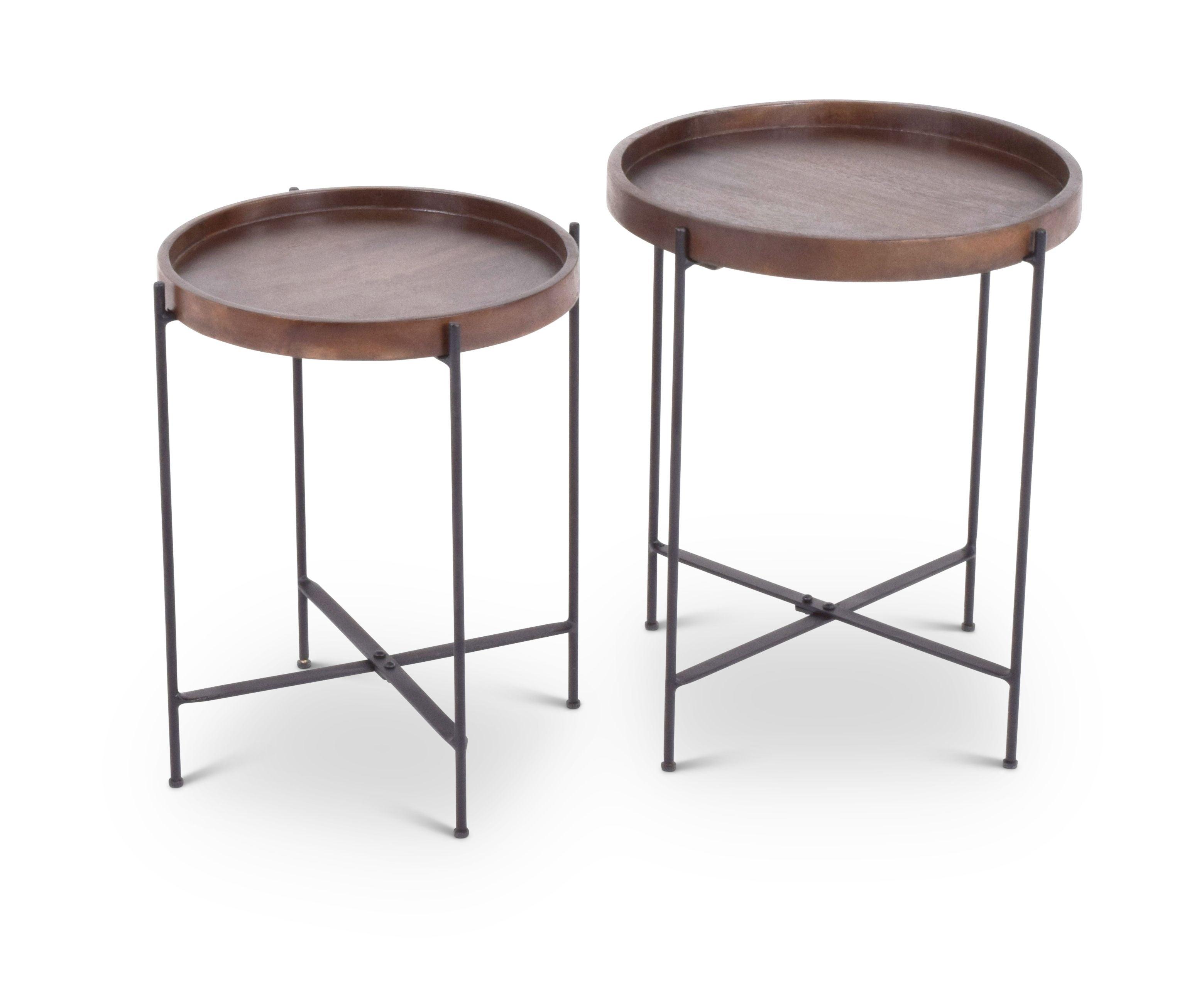 Steve Silver Furniture - Capri - Nesting Tables - Dark Brown - 5th Avenue Furniture