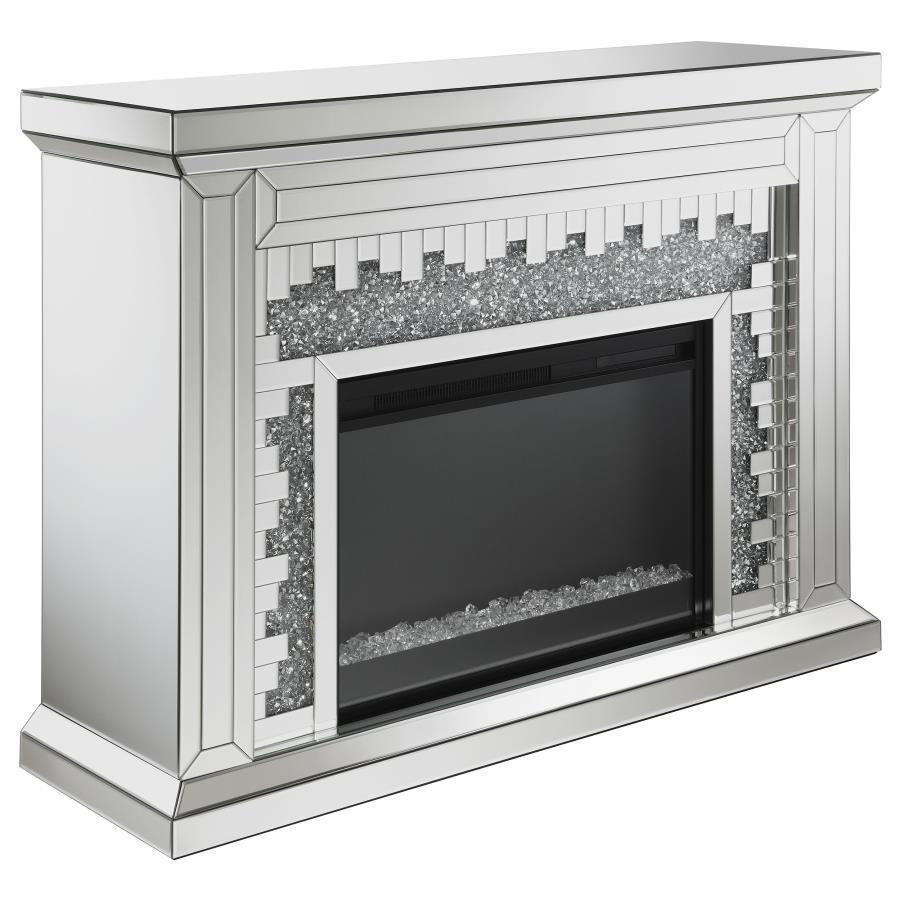 CoasterElevations - Gilmore - Rectangular Freestanding Fireplace Mirror - 5th Avenue Furniture