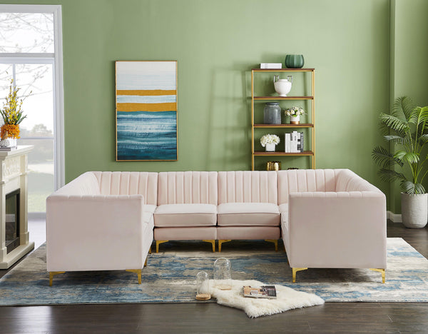 Meridian Furniture - Alina - Modular Sectional - 5th Avenue Furniture
