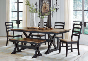 Signature Design by Ashley® - Wildenauer - Dining Room Set - 5th Avenue Furniture