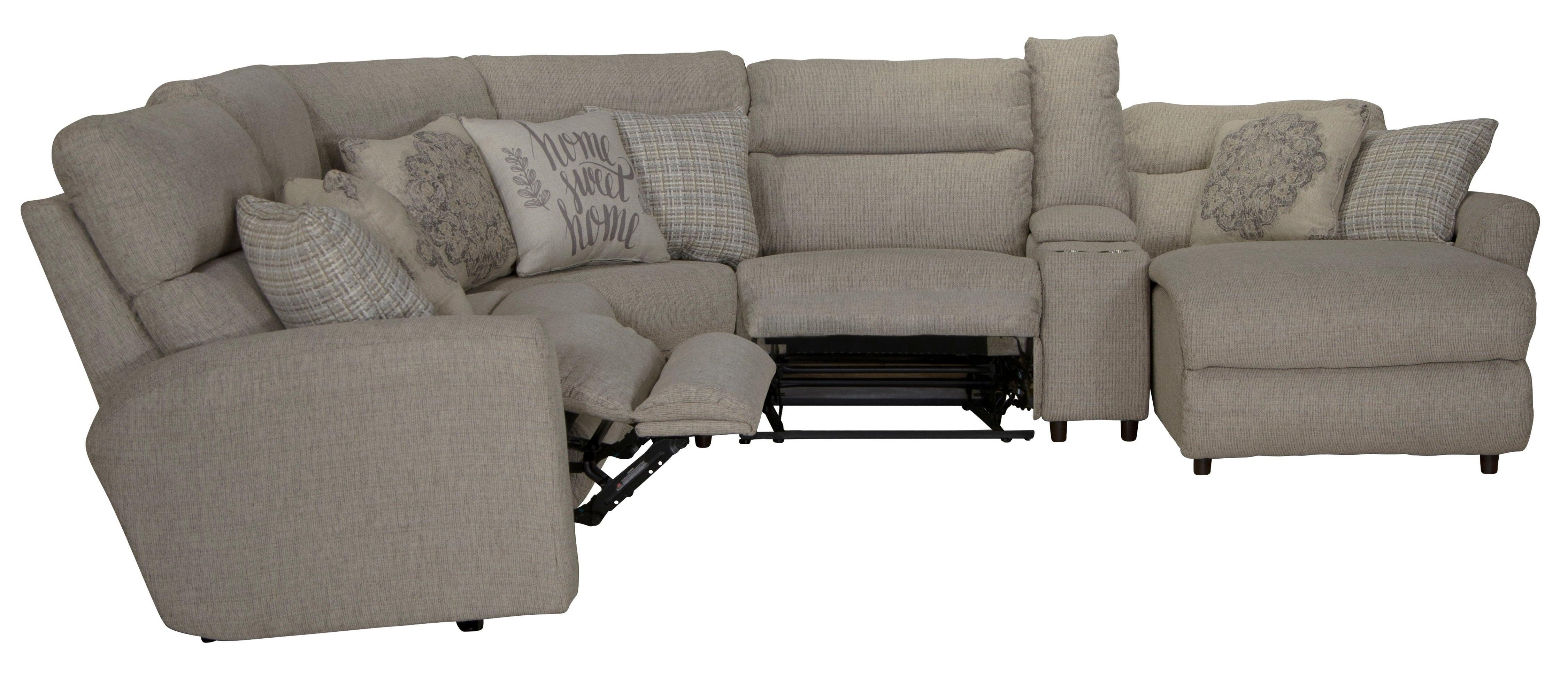 Catnapper - McPherson - Reclining Sectional - 5th Avenue Furniture