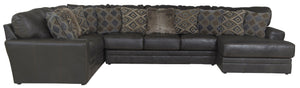 Jackson - Denali - Italian Leather Match Sectional - 5th Avenue Furniture