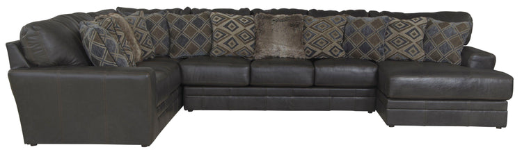 Jackson - Denali - Italian Leather Match Sectional - 5th Avenue Furniture