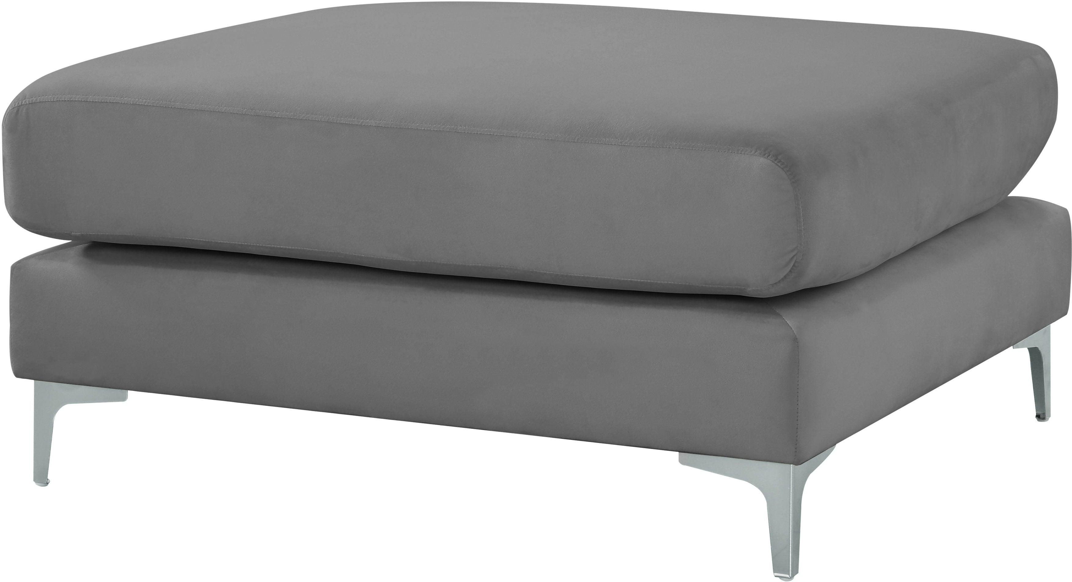 Meridian Furniture - Julia - Modular Ottoman - 5th Avenue Furniture