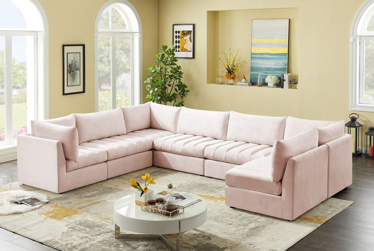 Meridian Furniture - Jacob - Modular Sectional - 5th Avenue Furniture