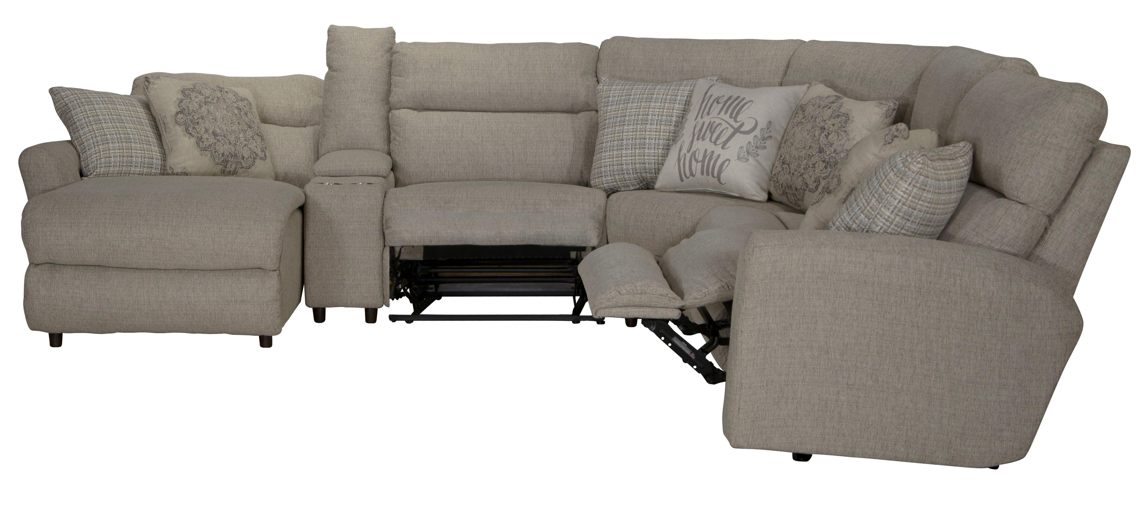 Catnapper - McPherson - Reclining Sectional - 5th Avenue Furniture