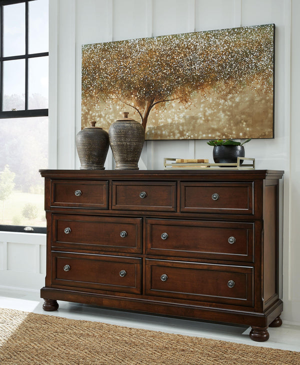 Ashley Furniture - Porter - Dresser, Mirror - 5th Avenue Furniture