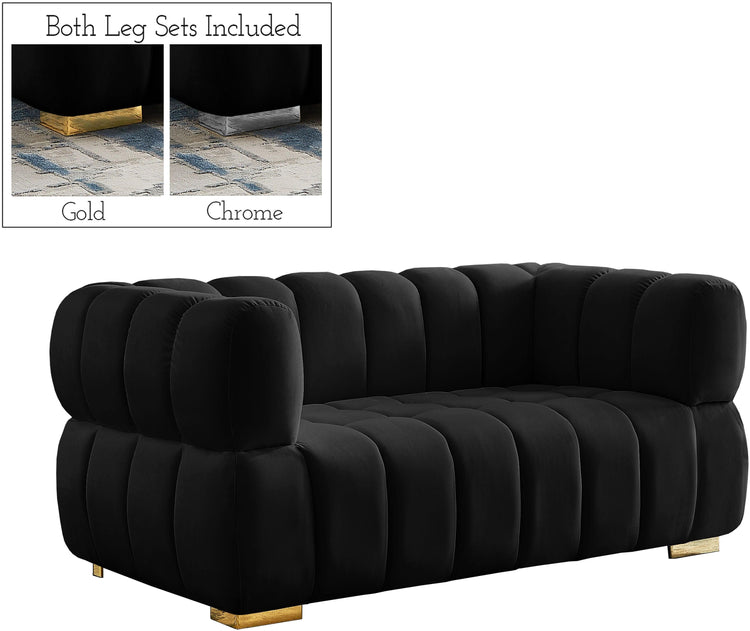 Meridian Furniture - Gwen - Loveseat - 5th Avenue Furniture