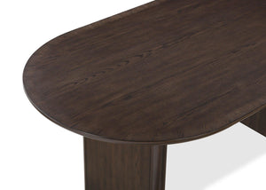 Crown Mark - Cullen - Oval Dining Table - Walnut - 5th Avenue Furniture