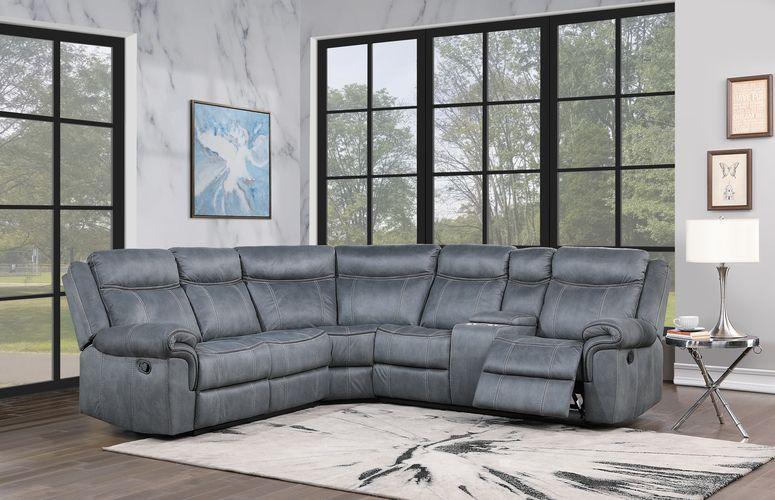 ACME - Dollum - Sectional Sofa - 5th Avenue Furniture