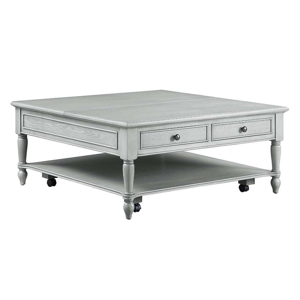 ACME - Ramiro - Coffee Table - Rustic Gray Finish - 5th Avenue Furniture