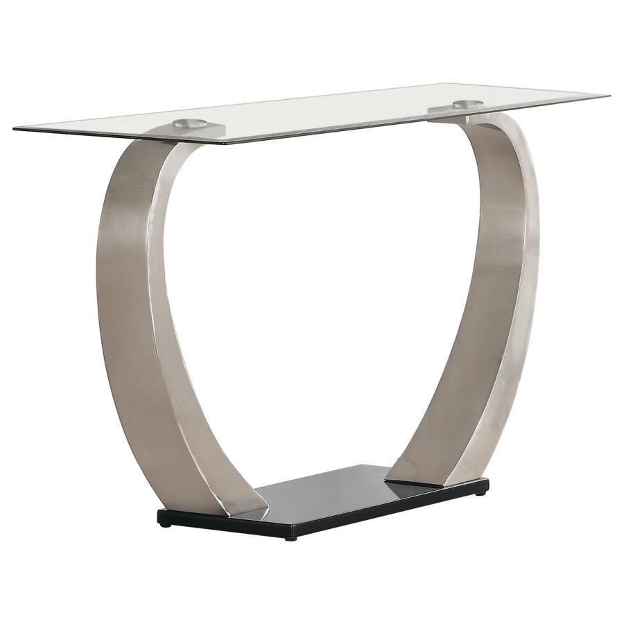CoasterEssence - Pruitt - Rectangular Sofa Table - Satin - 5th Avenue Furniture