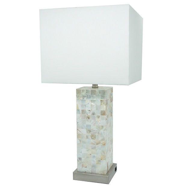 Crown Mark - Table Lamp (Set of 2) - Pearl Silver - 5th Avenue Furniture