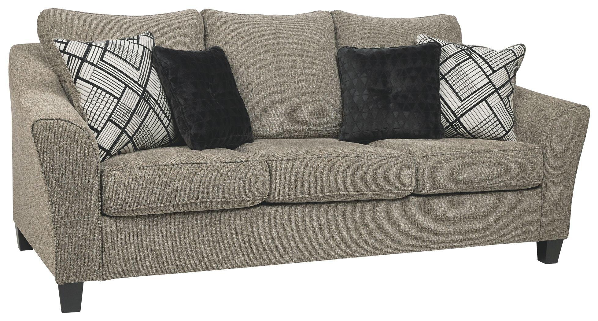 Benchcraft® - Barnesley - Platinum - Sofa - 5th Avenue Furniture