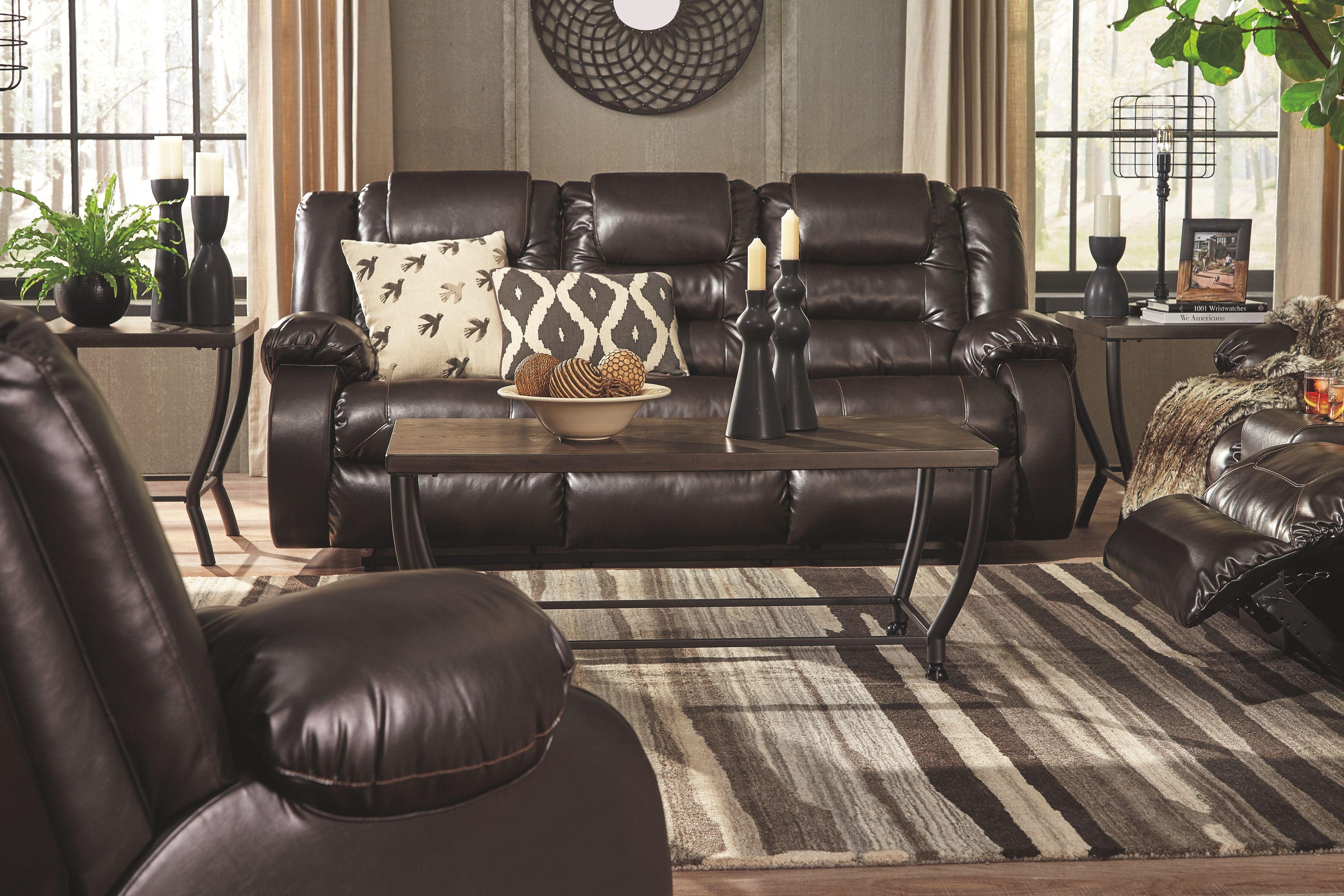 Ashley Furniture - Vacherie - Reclining Sofa - 5th Avenue Furniture