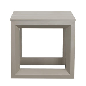 Steve Silver Furniture - Dalilah - Patio Square End Table - Gray - 5th Avenue Furniture