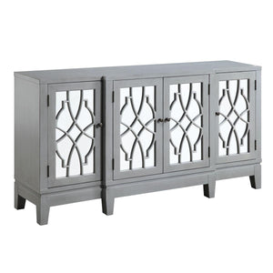 ACME - Magdi - Accent Table - Antique Gray Finish - 5th Avenue Furniture