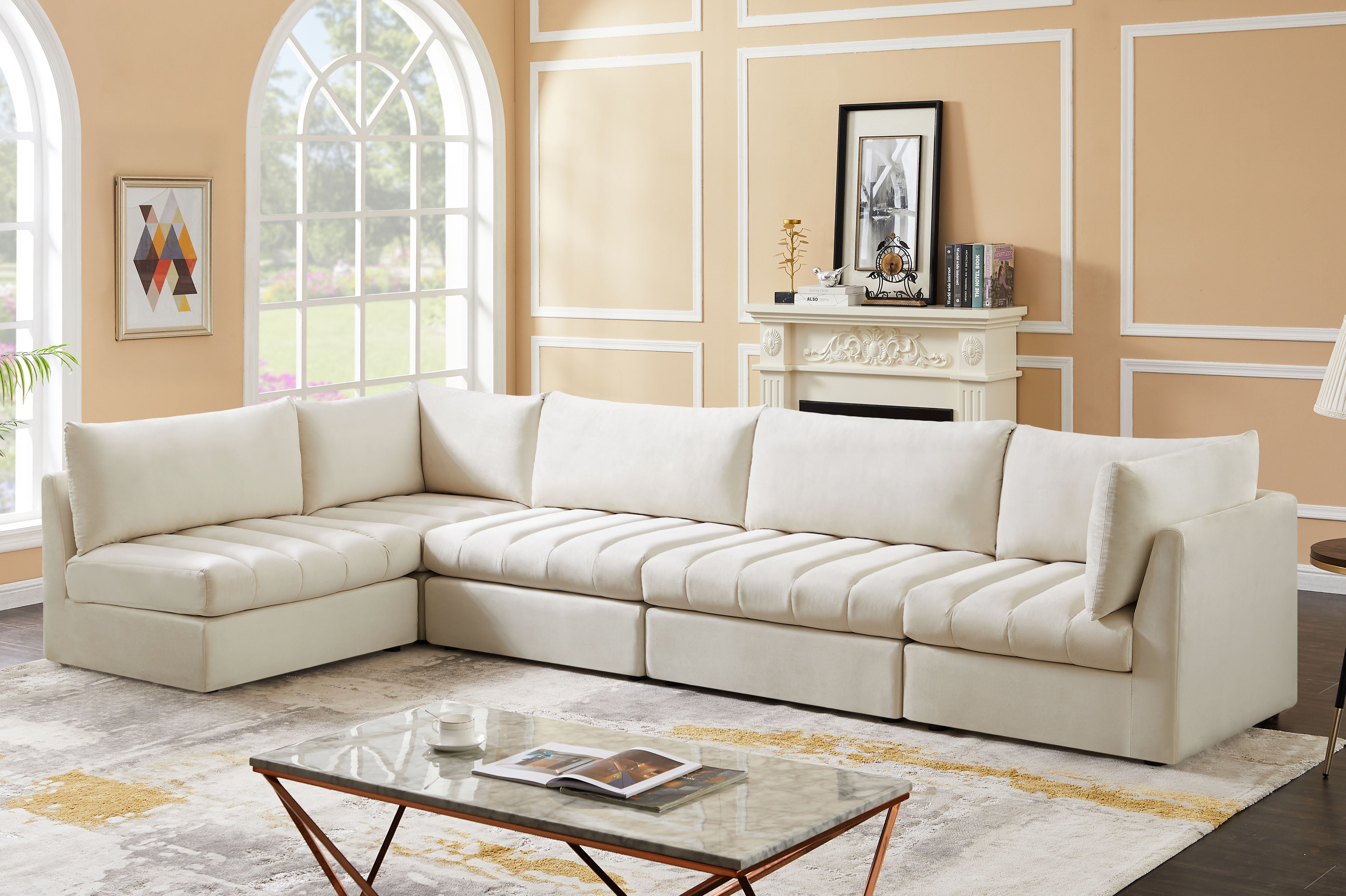 Jacob - 5 Pc. Modular Sectional - 5th Avenue Furniture