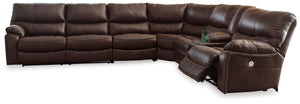 Signature Design by Ashley® - Family Circle - Power Reclining Sectional - 5th Avenue Furniture