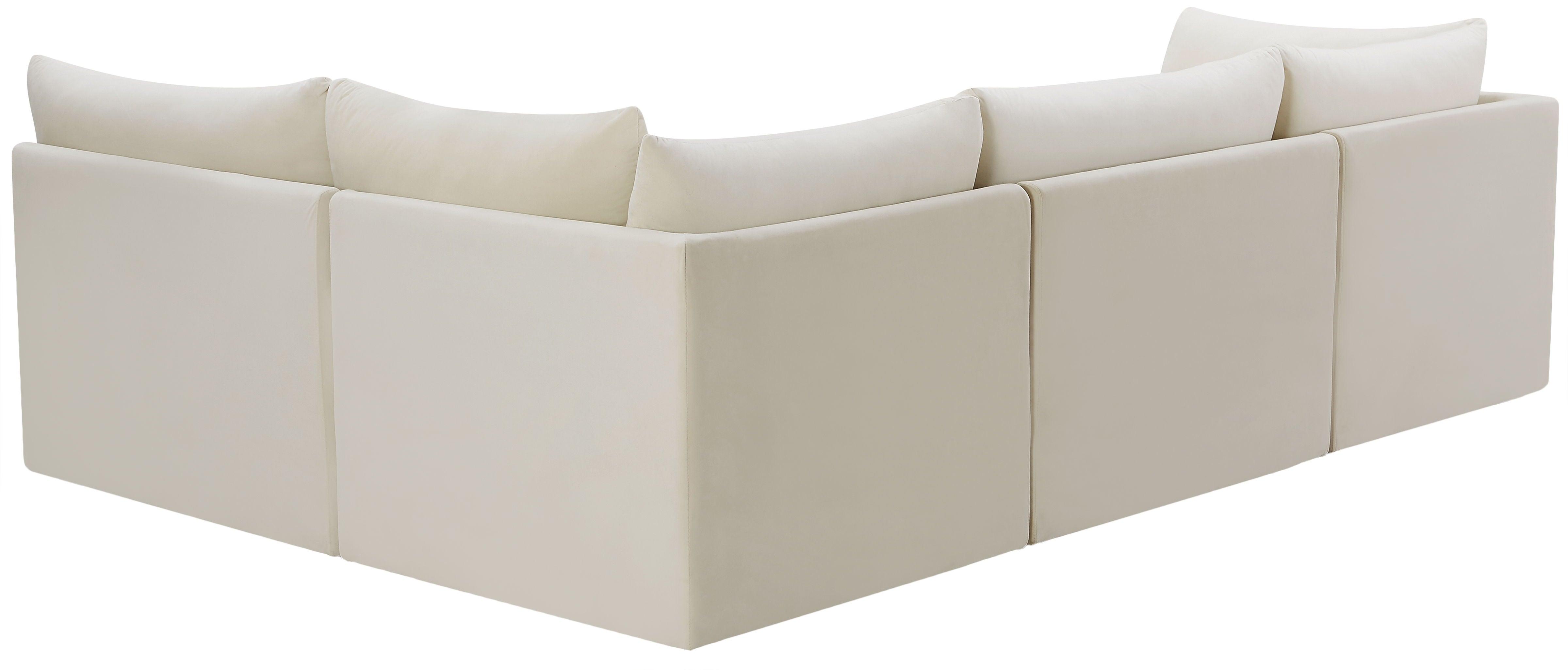 Meridian Furniture - Jacob - 4 Pc. Modular Sectional - 5th Avenue Furniture