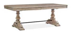 Magnussen Furniture - Marisol - Trestle Dining Table - Fawn - 5th Avenue Furniture