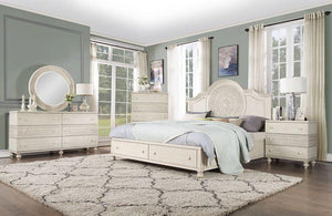 ACME - Roselyne - Chest - Antique White Finish - 5th Avenue Furniture
