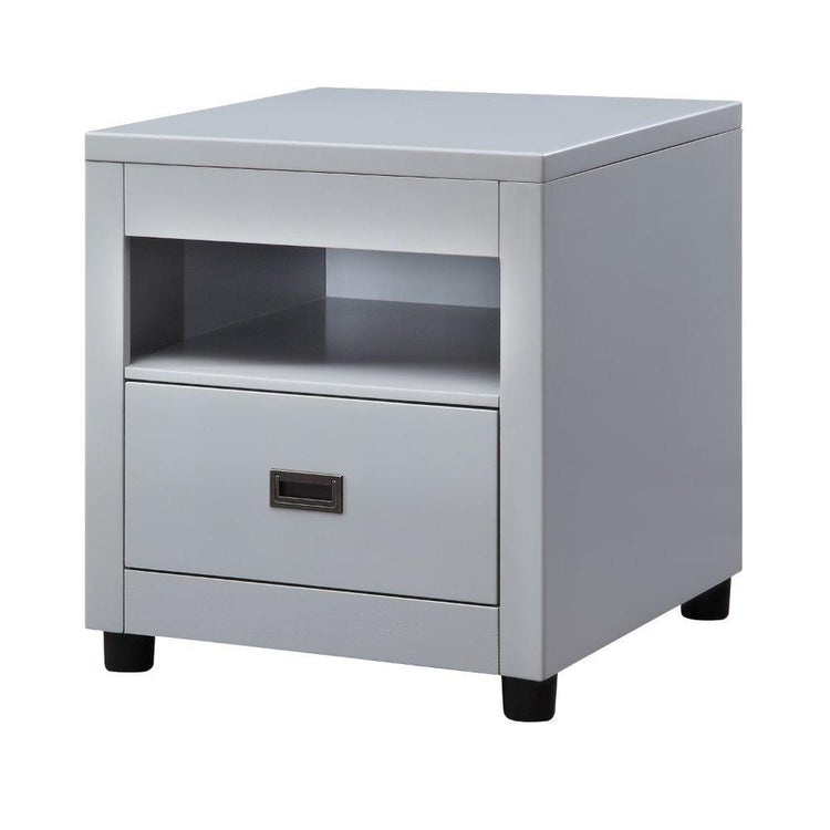 ACME - Eleanor - End Table - Dove Gray - 5th Avenue Furniture