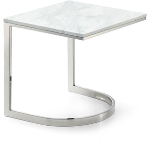 Meridian Furniture - Copley - End Table - Pearl Silver - 5th Avenue Furniture