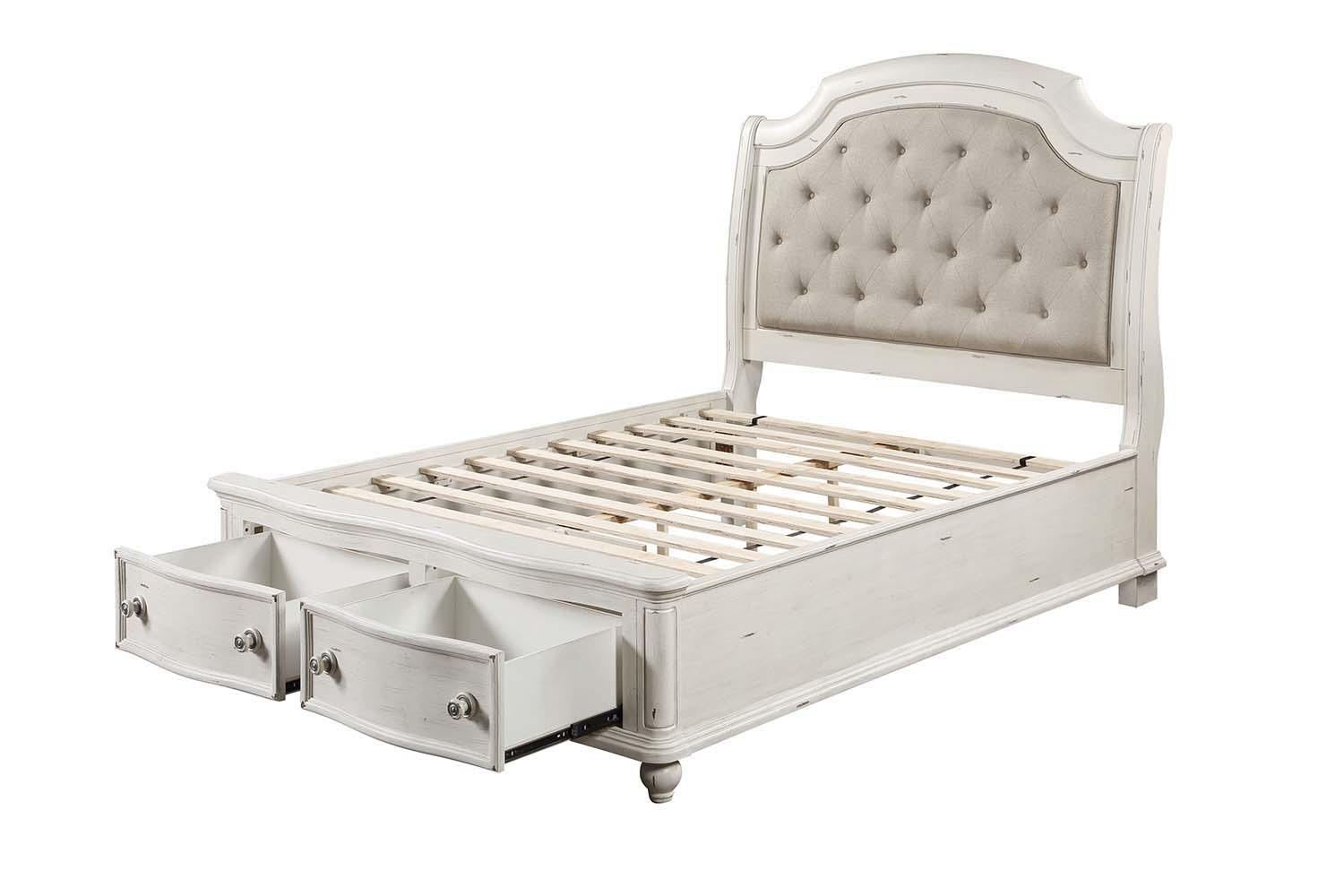 ACME - Jaqueline - Bed With Storage - 5th Avenue Furniture