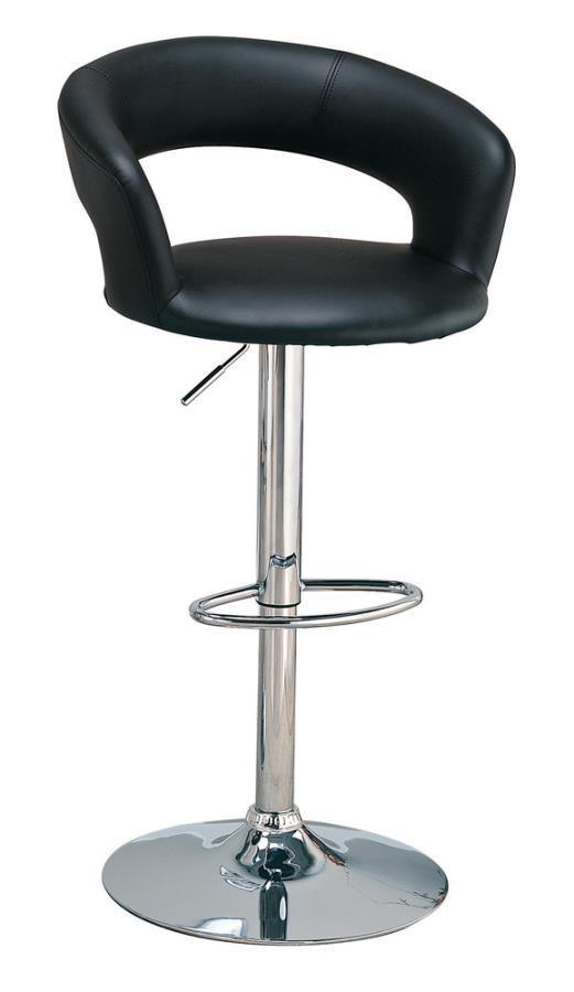 CoasterEveryday - Barraza - Round Back 29″ Adjustable Height Bar Stool - 5th Avenue Furniture