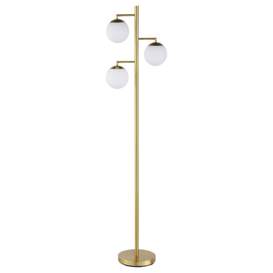 Coaster Fine Furniture - Sena - Trio Tree Floor Lamp - Gold - 5th Avenue Furniture