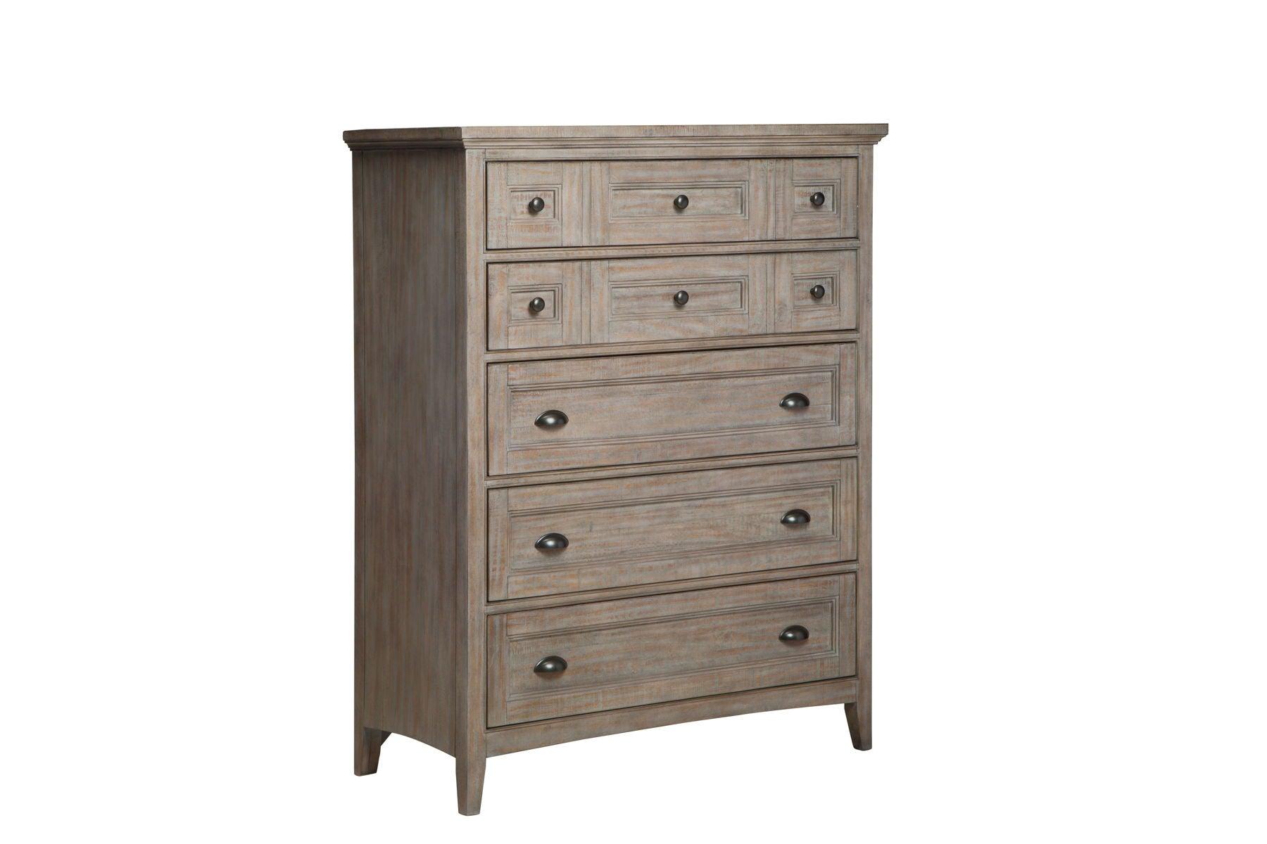 Magnussen Furniture - Paxton Place - Wood Drawer Chest - Dove Tail Grey - 5th Avenue Furniture