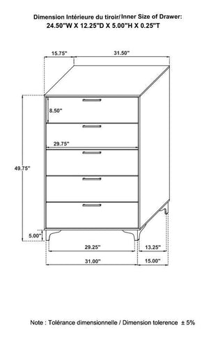 CoasterEveryday - Kendall - Chest - 5th Avenue Furniture