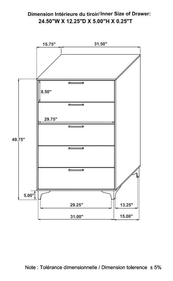 CoasterEveryday - Kendall - Chest - 5th Avenue Furniture