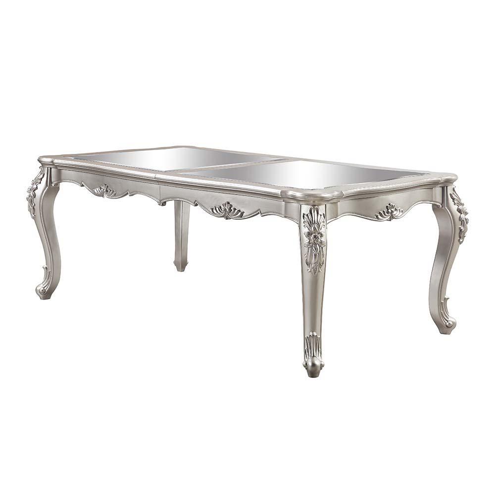 ACME - Bently - Dining Table - Champagne Finish - 5th Avenue Furniture