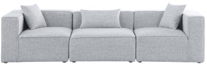 Meridian Furniture - Cube - Modular Sofa 3 Seats - 5th Avenue Furniture