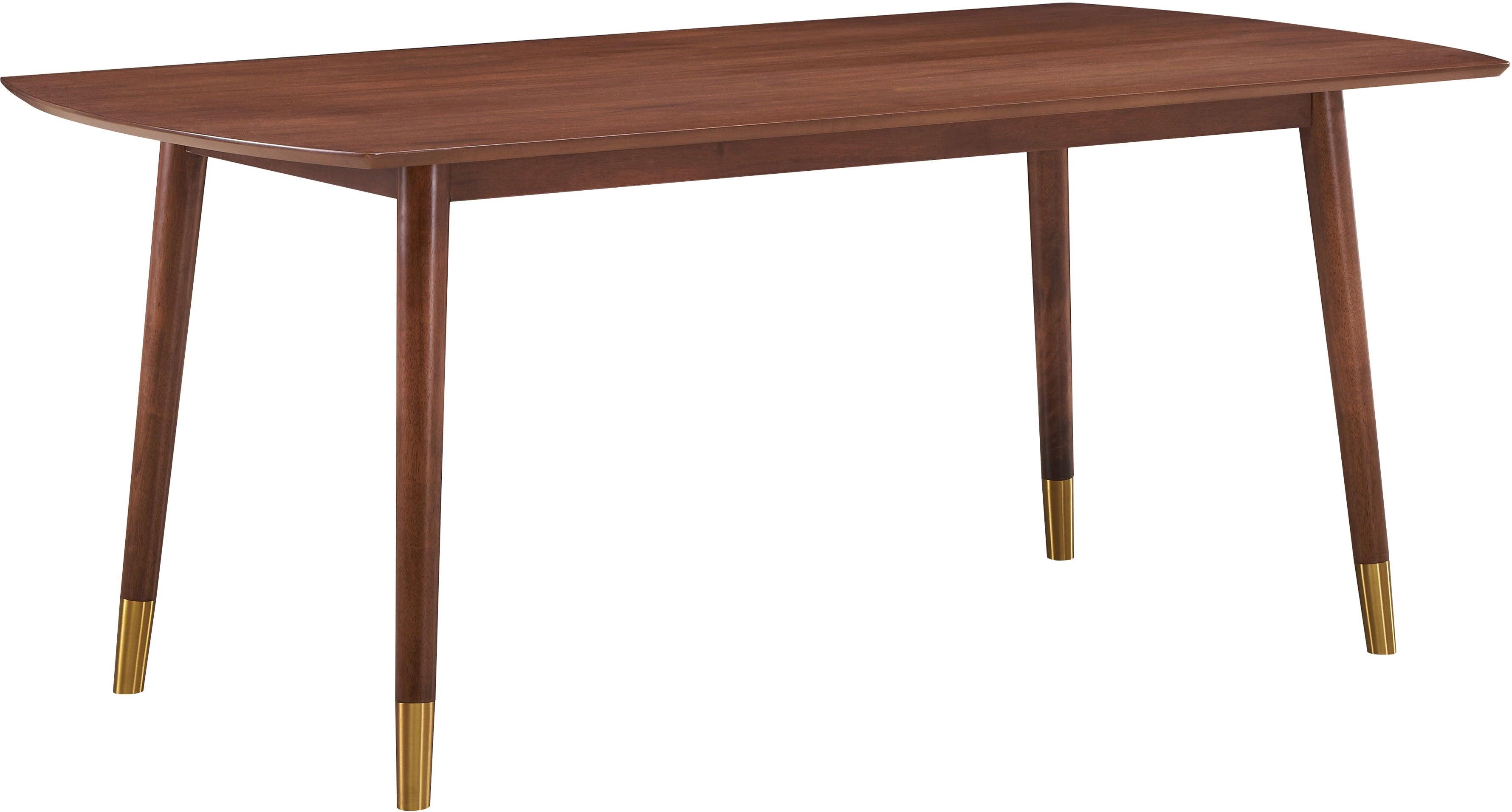 Meridian Furniture - Sherwood - Dining Table - Walnut - Wood - 5th Avenue Furniture