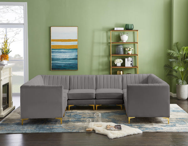 Meridian Furniture - Alina - Modular Sectional - 5th Avenue Furniture